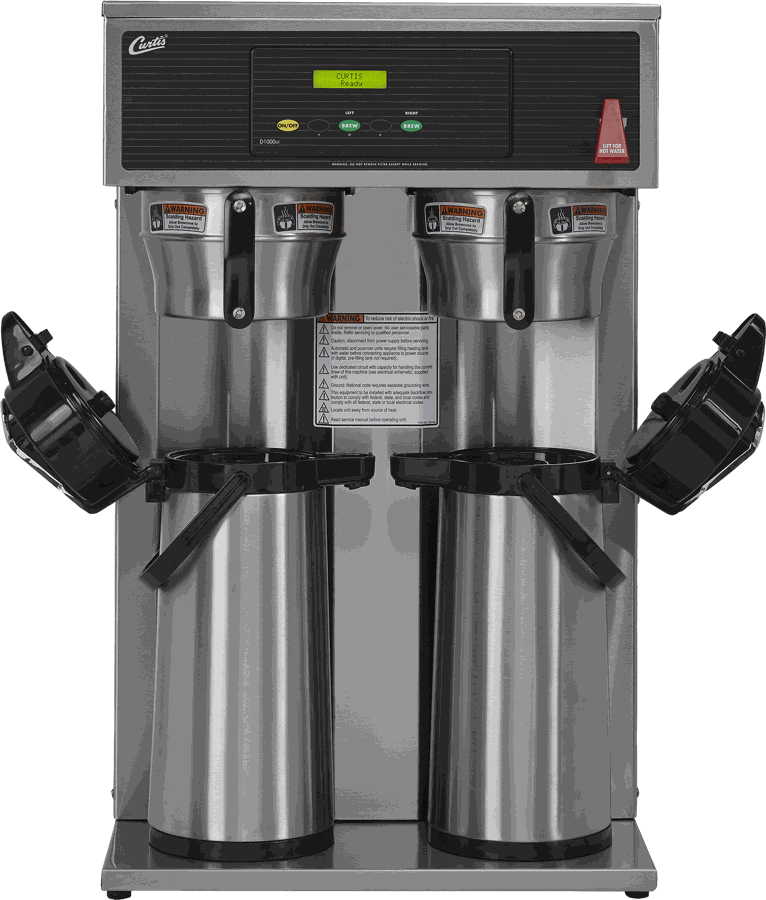 Airpot & Traditional β provided and serviced by Thomas Miller Coffee